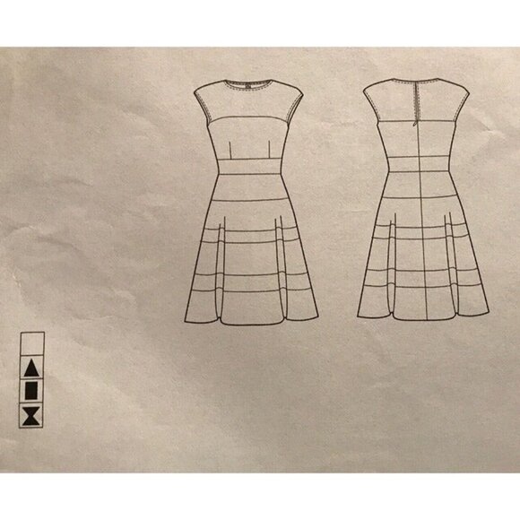 SEWING PATTERN Vogue V1393 Misses Dresses Size 14-22 Kay Unger New York - Picture 2 of 3